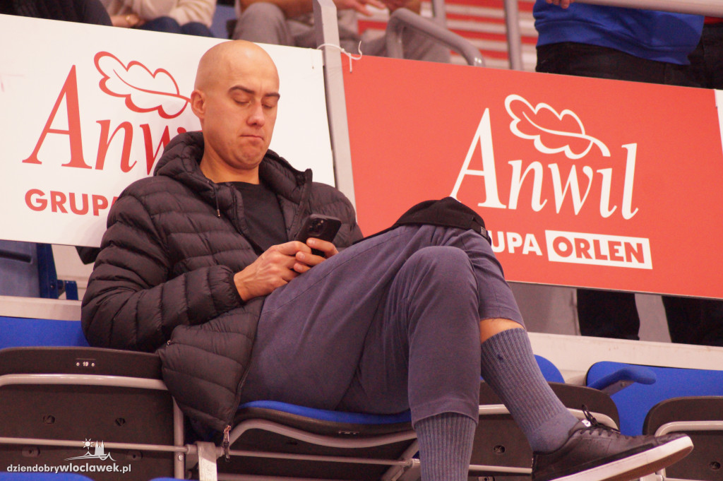 Kibice na meczu Anwil Włocławek PGE Spójnia Stargard