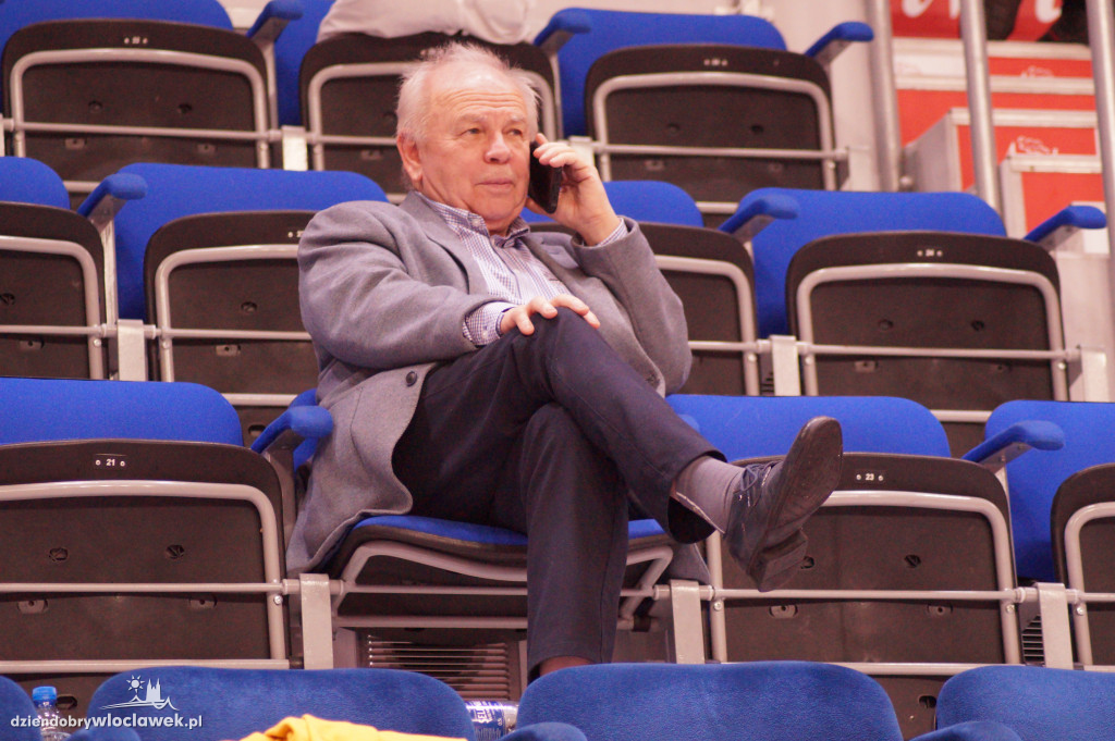Kibice na meczu Anwil Włocławek PGE Spójnia Stargard