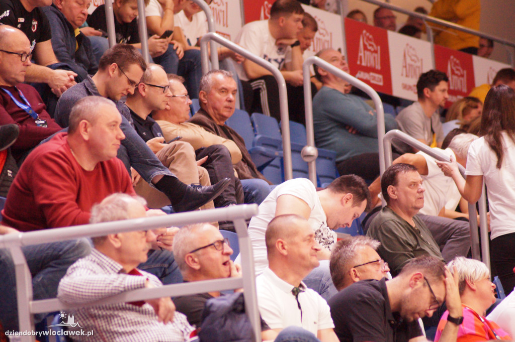 Kibice na meczu Anwil Włocławek PGE Spójnia Stargard