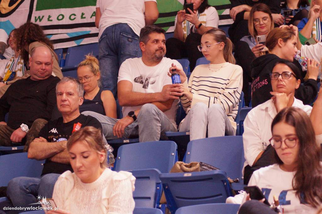 Kibice na meczu Anwil Włocławek PGE Spójnia Stargard
