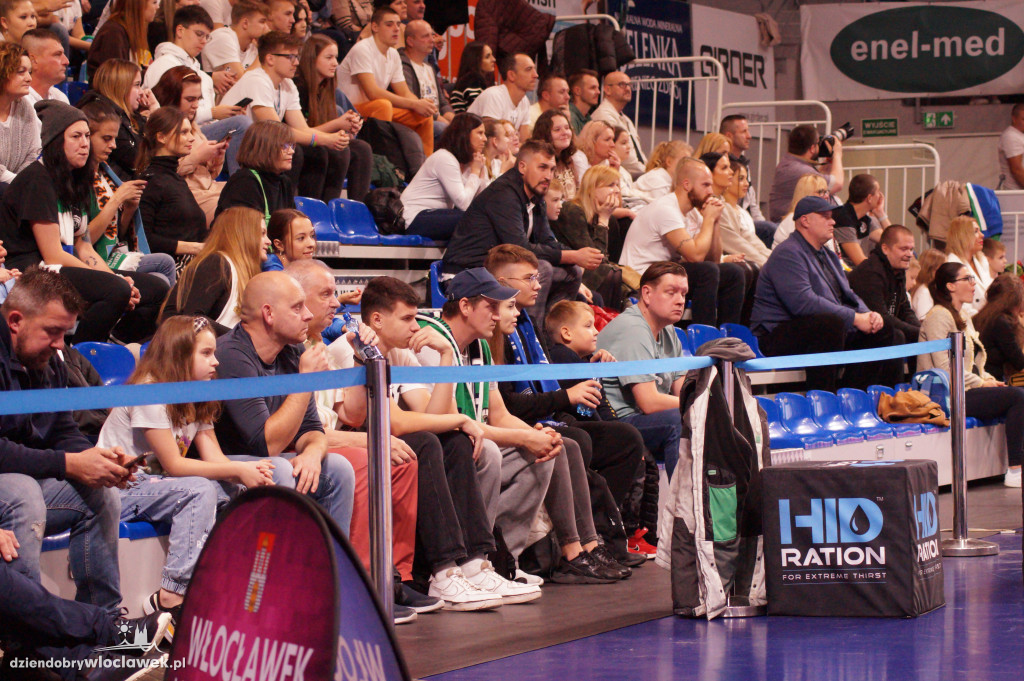Kibice na meczu Anwil Włocławek PGE Spójnia Stargard