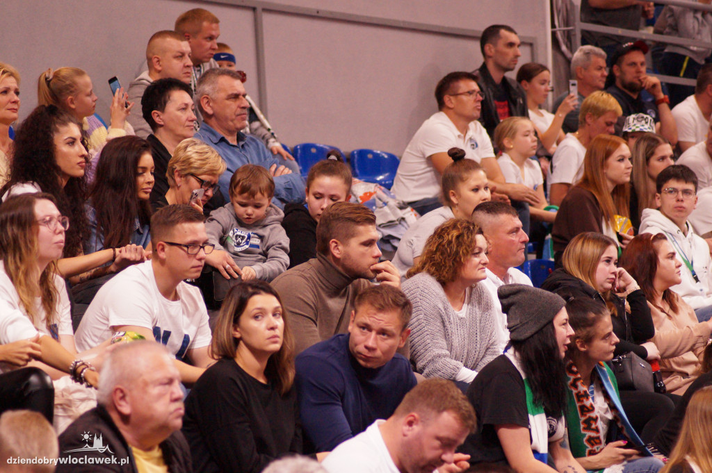 Kibice na meczu Anwil Włocławek PGE Spójnia Stargard
