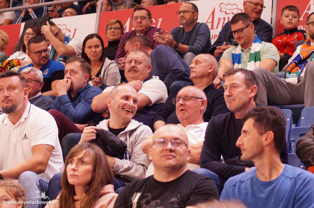 Kibice na meczu Anwil Włocławek PGE Spójnia Stargard