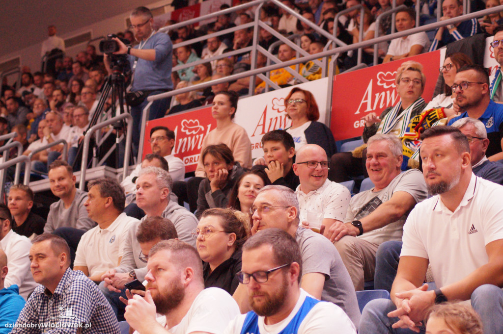 Kibice na meczu Anwil Włocławek PGE Spójnia Stargard
