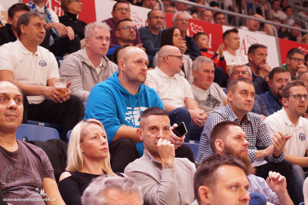 Kibice na meczu Anwil Włocławek PGE Spójnia Stargard