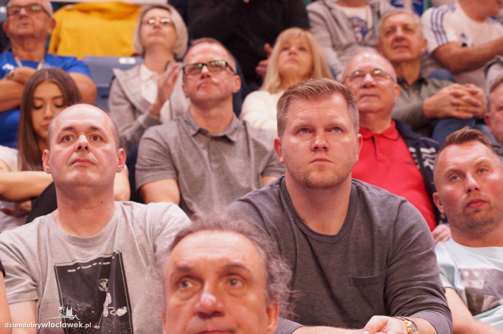 Kibice na meczu Anwil Włocławek PGE Spójnia Stargard