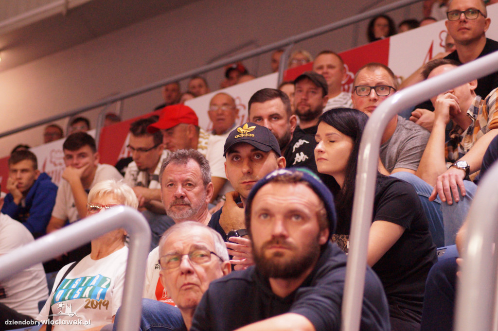 Kibice na meczu Anwil Włocławek PGE Spójnia Stargard