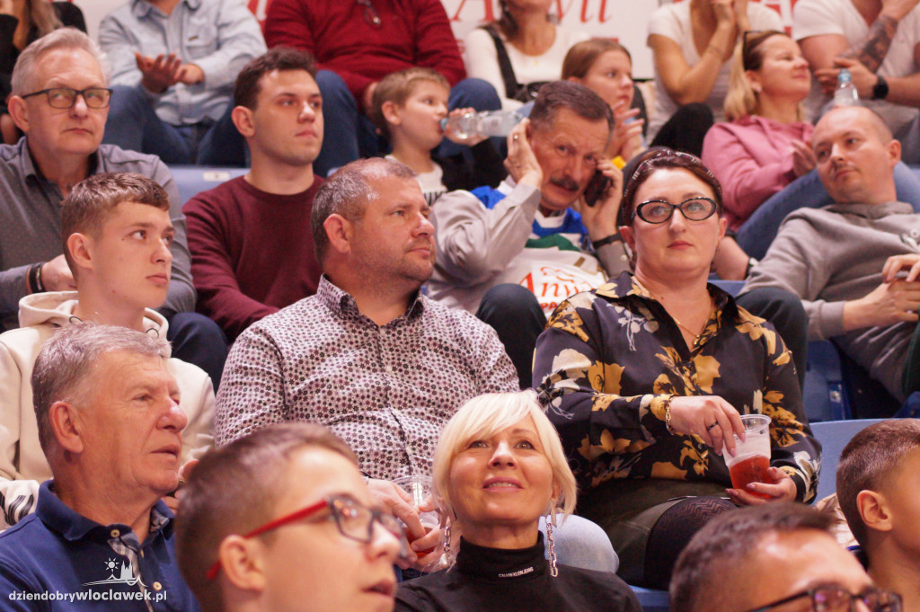 Kibice na meczu Anwil Włocławek PGE Spójnia Stargard