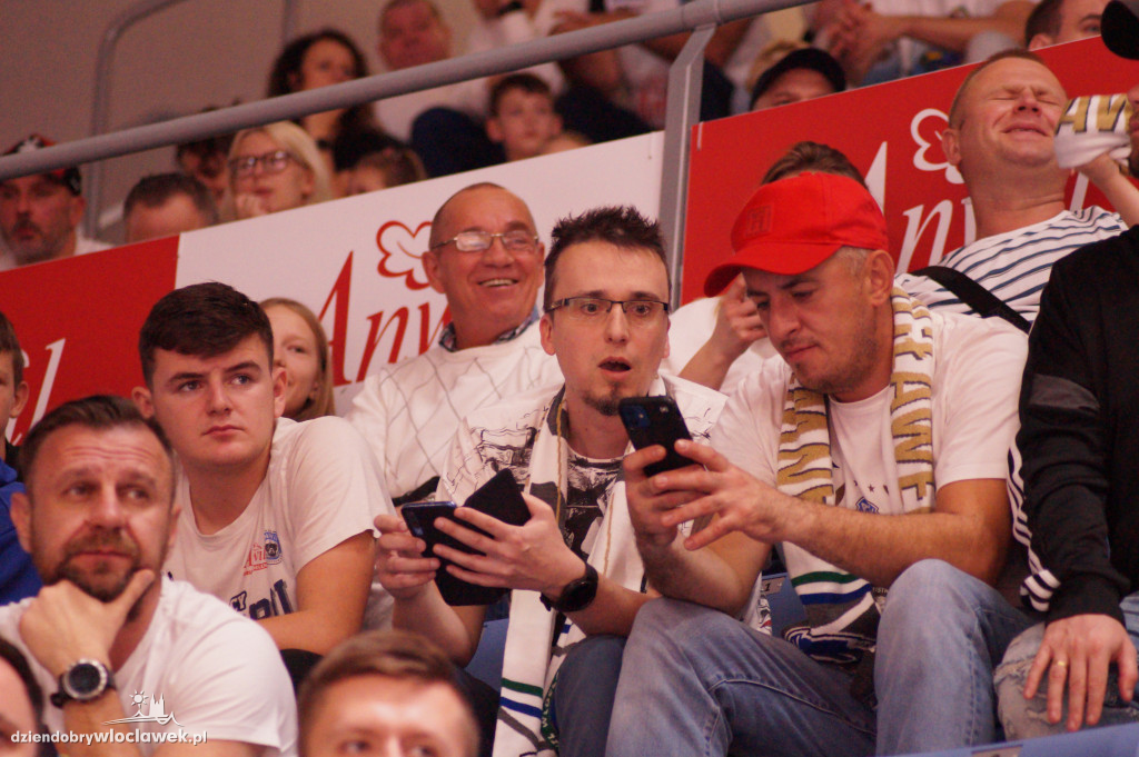 Kibice na meczu Anwil Włocławek PGE Spójnia Stargard