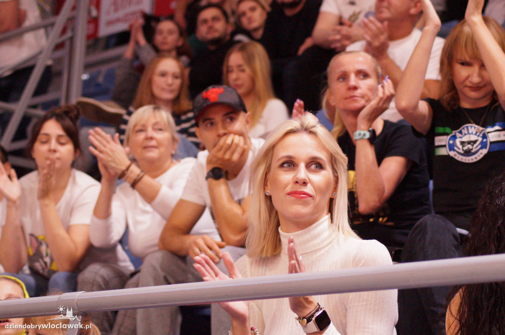 Kibice na meczu Anwil Włocławek PGE Spójnia Stargard