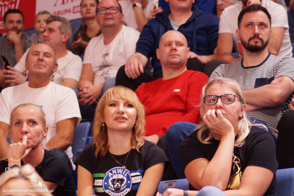 Kibice na meczu Anwil Włocławek PGE Spójnia Stargard