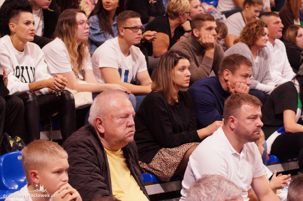 Kibice na meczu Anwil Włocławek PGE Spójnia Stargard