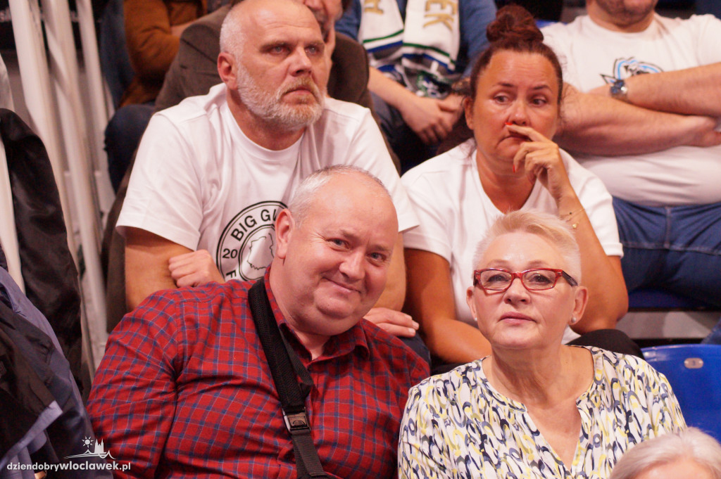 Kibice na meczu Anwil Włocławek PGE Spójnia Stargard