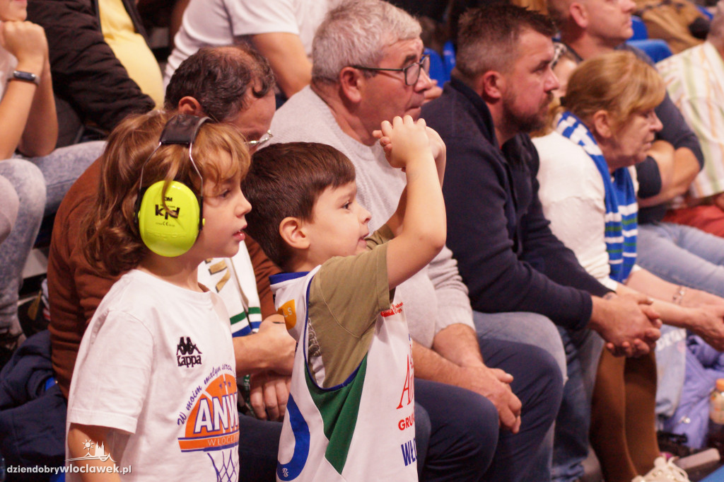 Kibice na meczu Anwil Włocławek PGE Spójnia Stargard