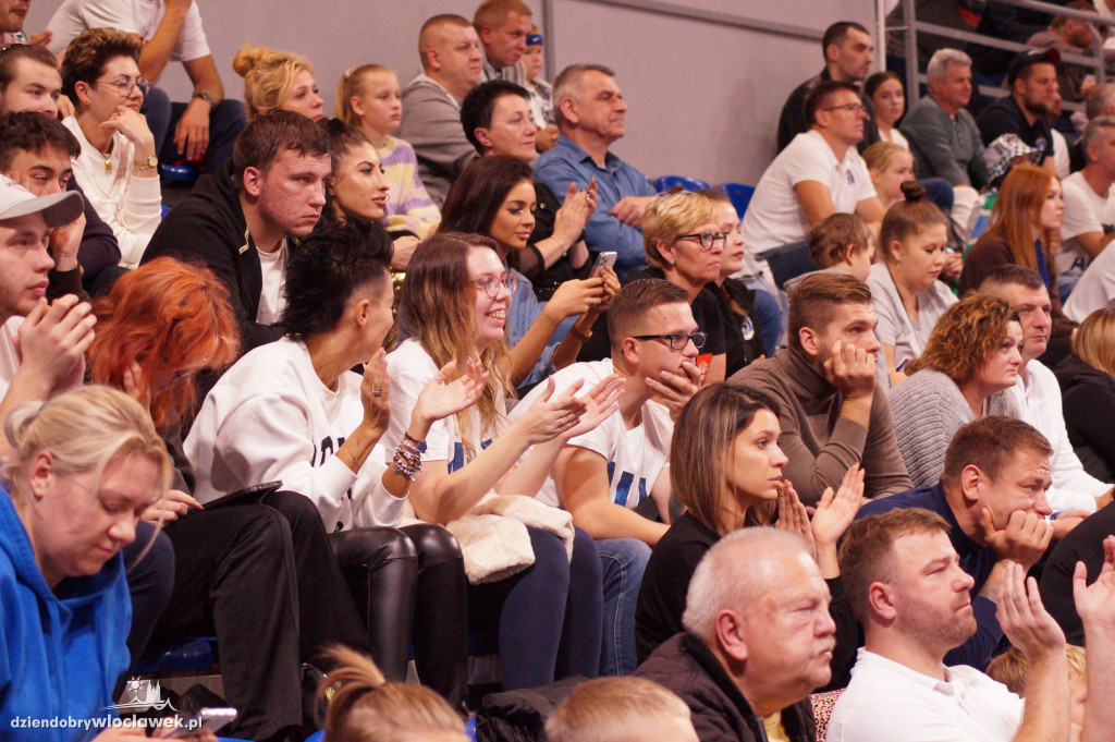Kibice na meczu Anwil Włocławek PGE Spójnia Stargard