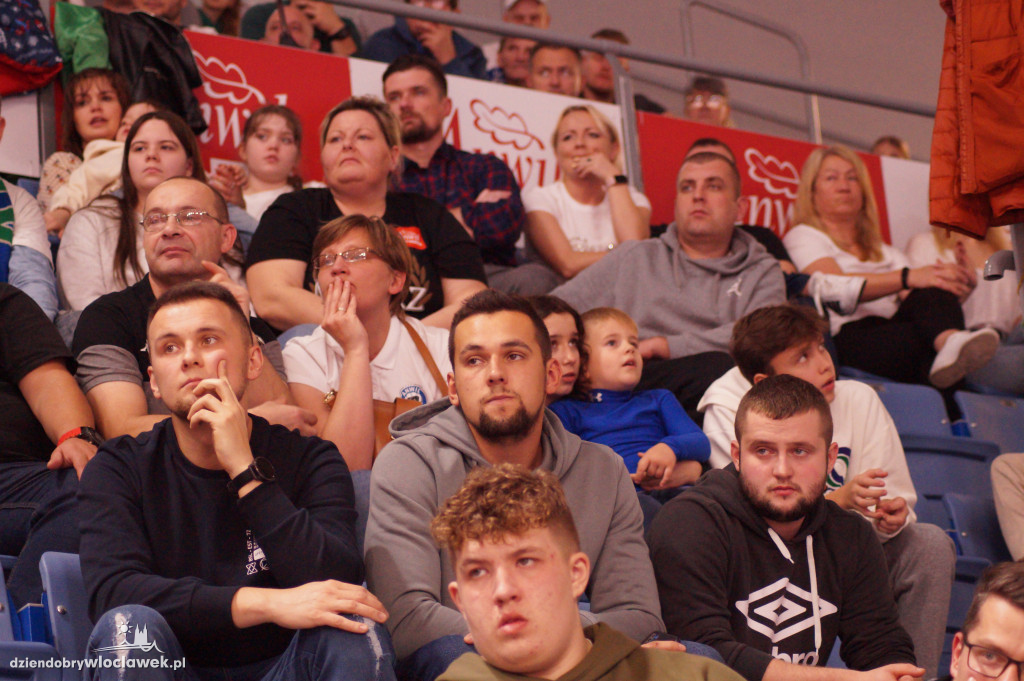 Kibice na meczu Anwil Włocławek PGE Spójnia Stargard