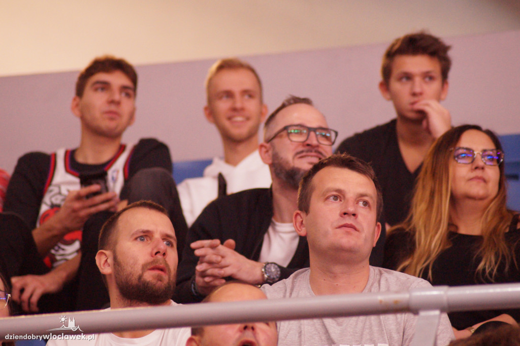Kibice na meczu Anwil Włocławek PGE Spójnia Stargard