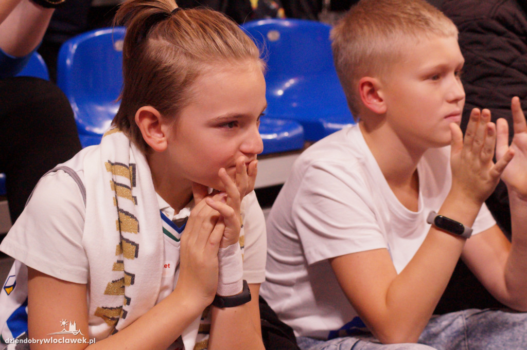 Kibice na meczu Anwil Włocławek PGE Spójnia Stargard