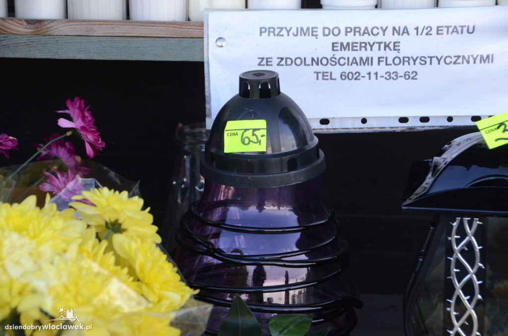 Ceny przy cmentarzu we Włocławku