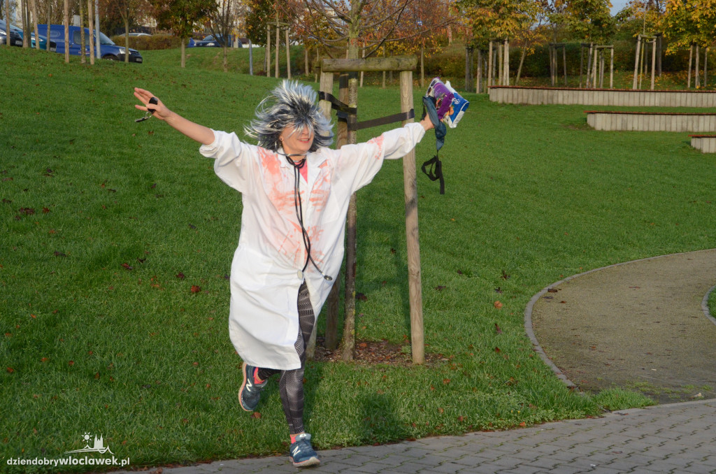 Halloweenowy parkrun w Parku na Słodowie