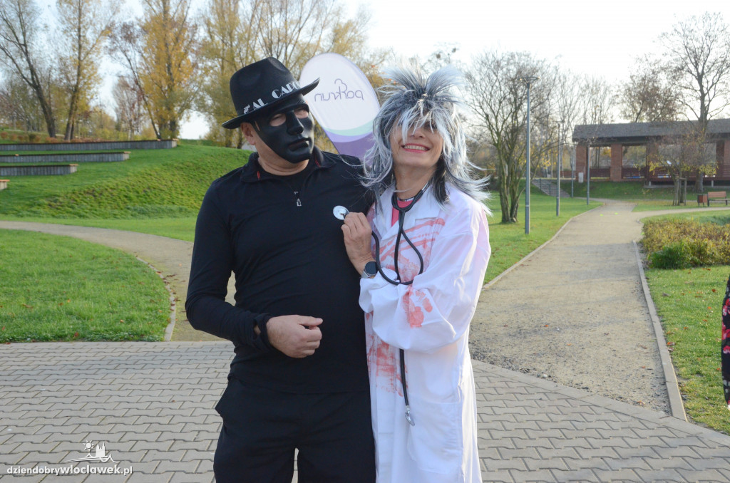 Halloweenowy parkrun w Parku na Słodowie