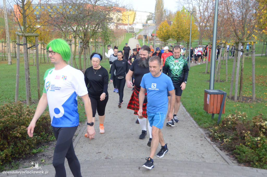 Halloweenowy parkrun w Parku na Słodowie