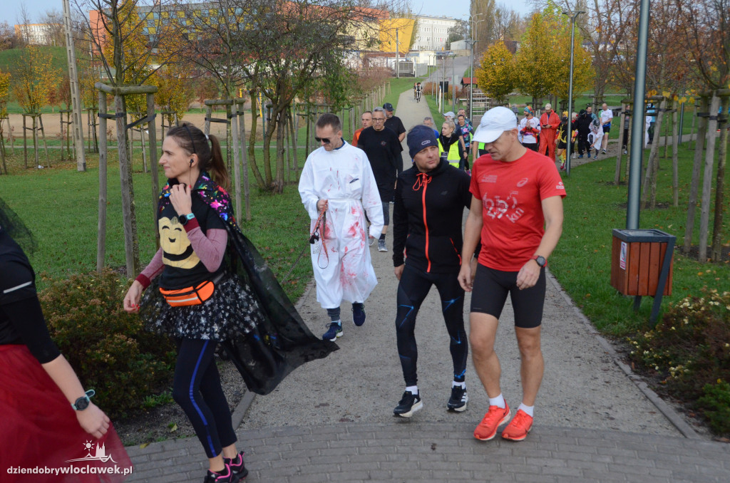Halloweenowy parkrun w Parku na Słodowie