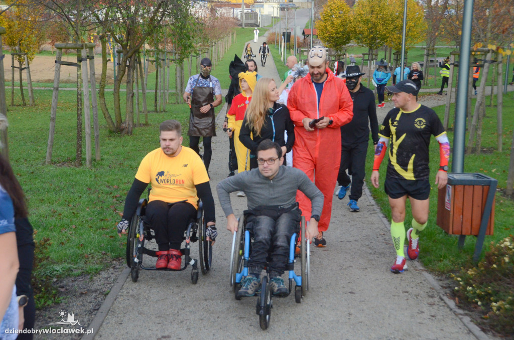 Halloweenowy parkrun w Parku na Słodowie