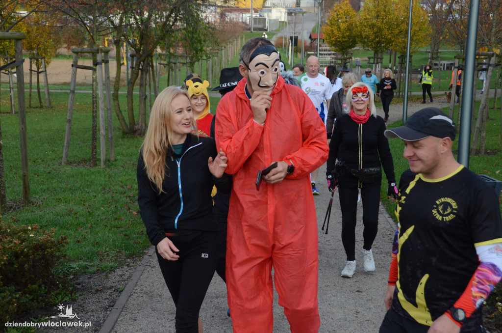 Halloweenowy parkrun w Parku na Słodowie