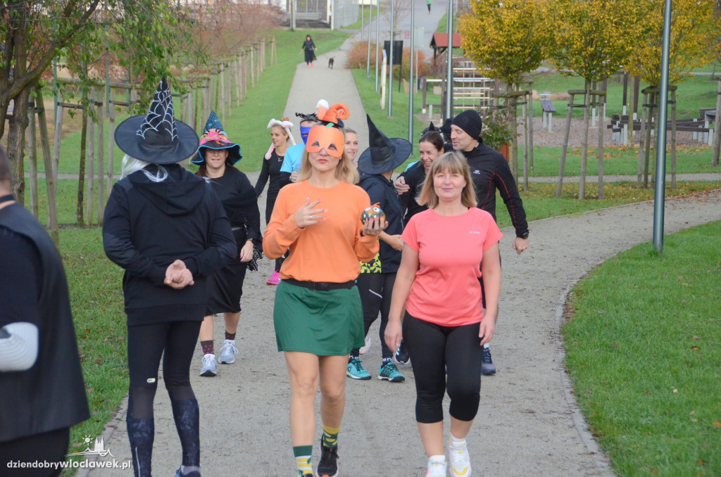 Halloweenowy parkrun w Parku na Słodowie