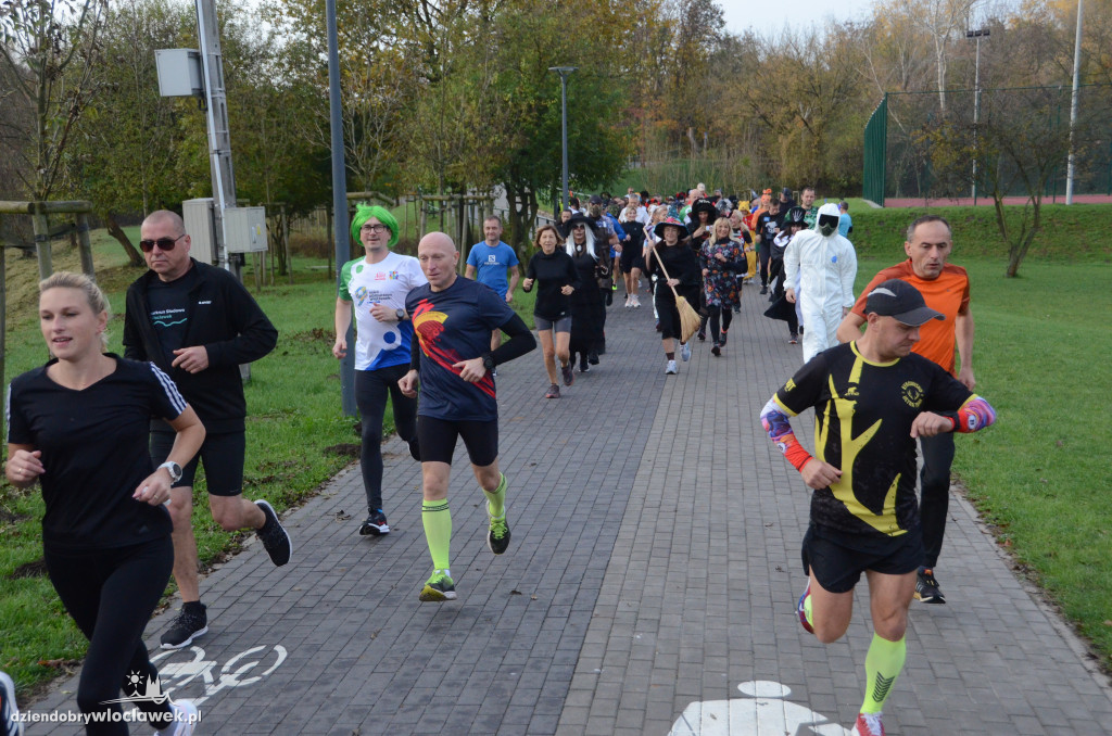 Halloweenowy parkrun w Parku na Słodowie