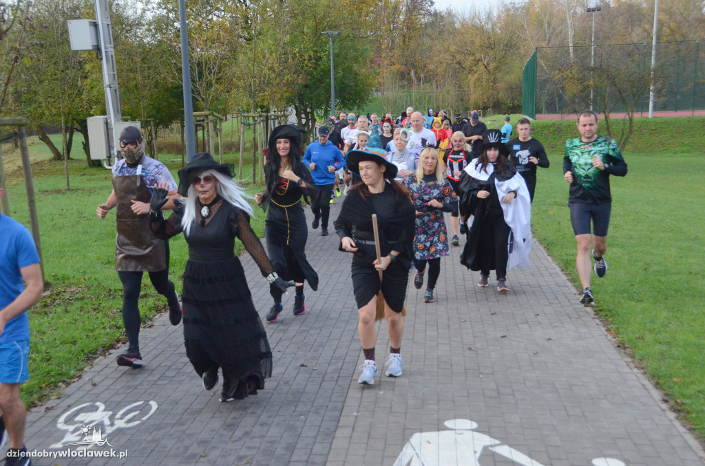 Halloweenowy parkrun w Parku na Słodowie
