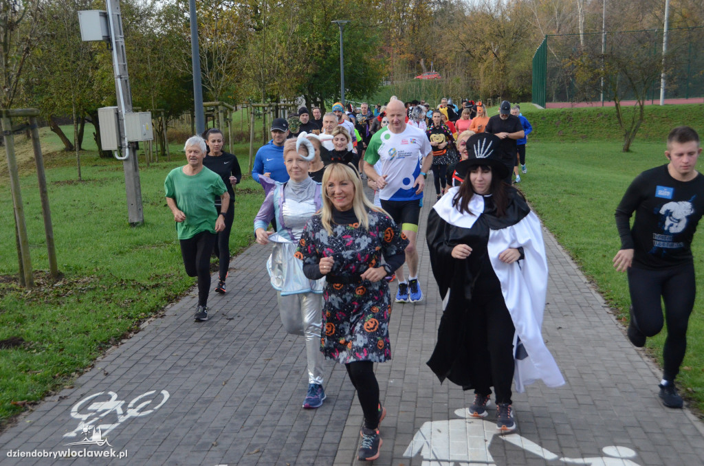 Halloweenowy parkrun w Parku na Słodowie