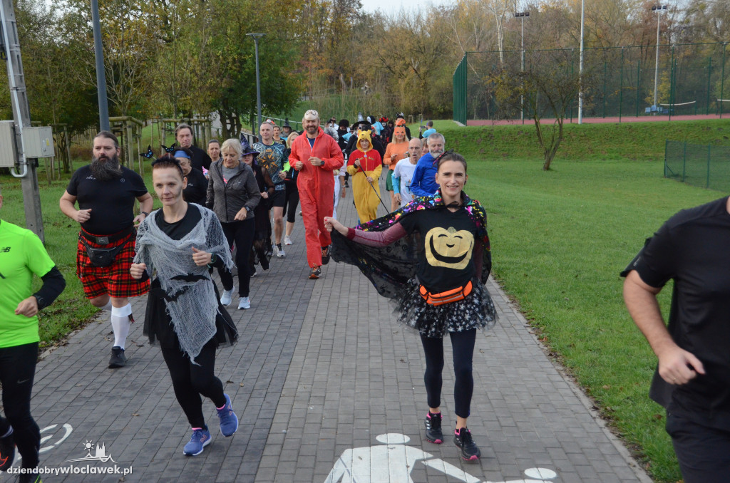 Halloweenowy parkrun w Parku na Słodowie