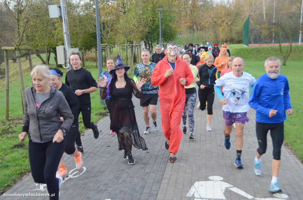Halloweenowy parkrun w Parku na Słodowie