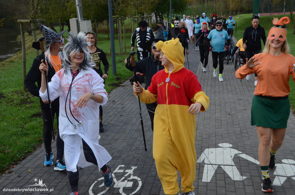 Halloweenowy parkrun w Parku na Słodowie
