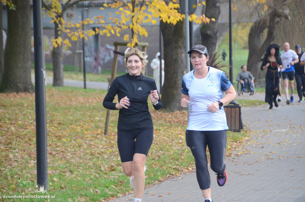 Halloweenowy parkrun w Parku na Słodowie