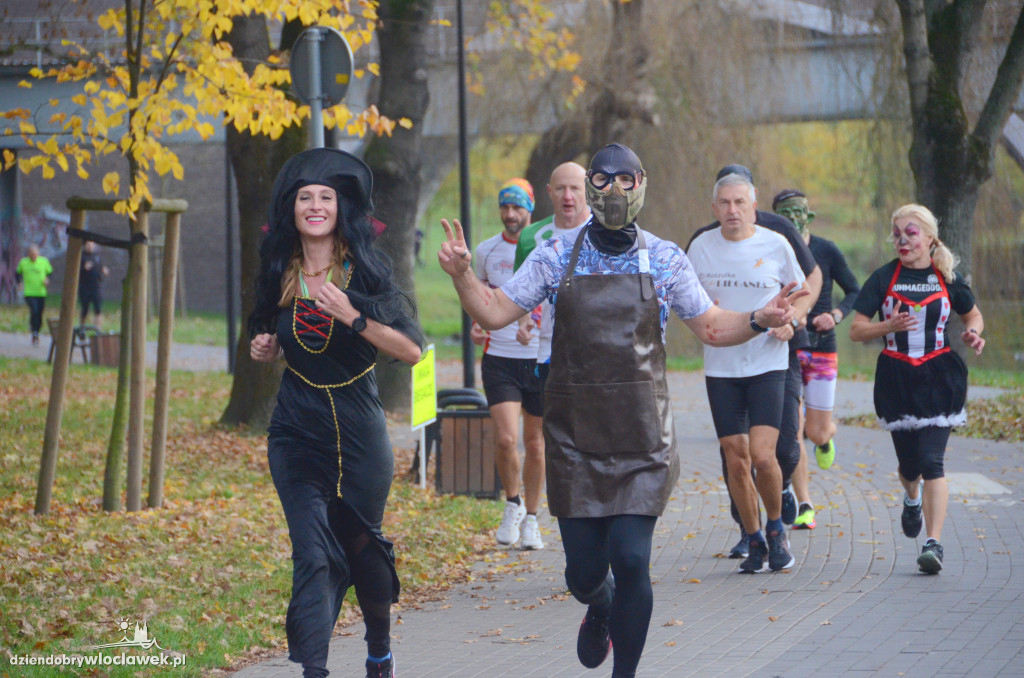 Halloweenowy parkrun w Parku na Słodowie