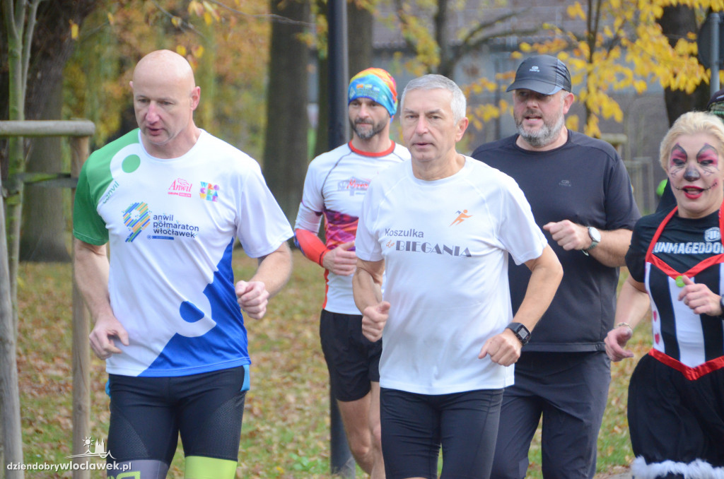 Halloweenowy parkrun w Parku na Słodowie