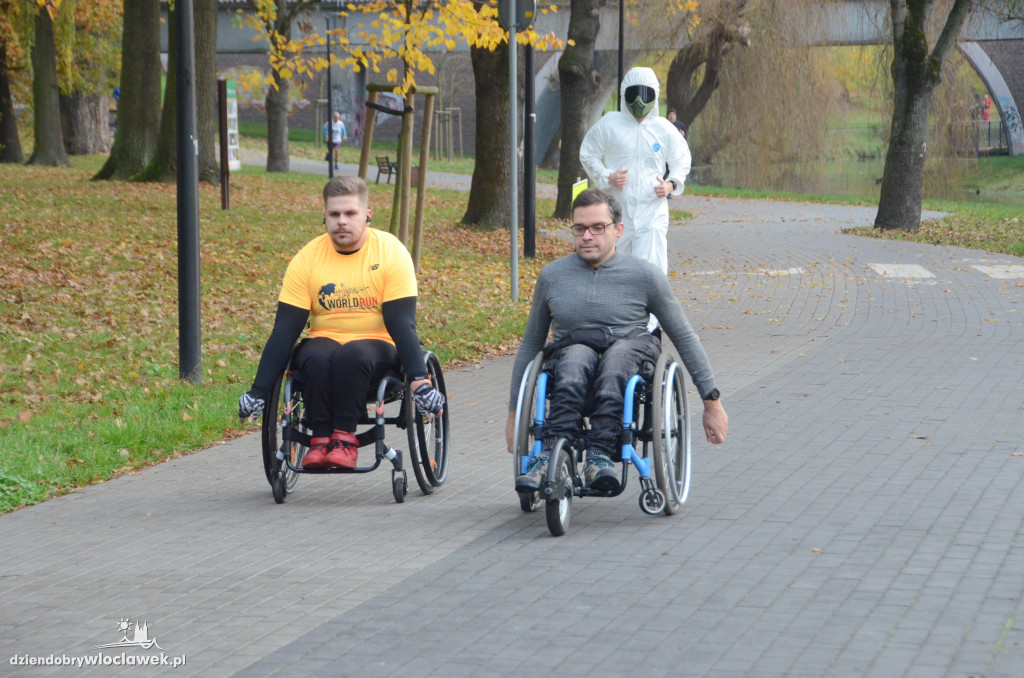 Halloweenowy parkrun w Parku na Słodowie
