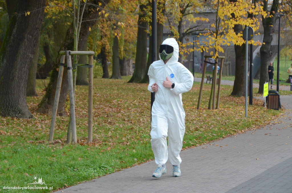 Halloweenowy parkrun w Parku na Słodowie