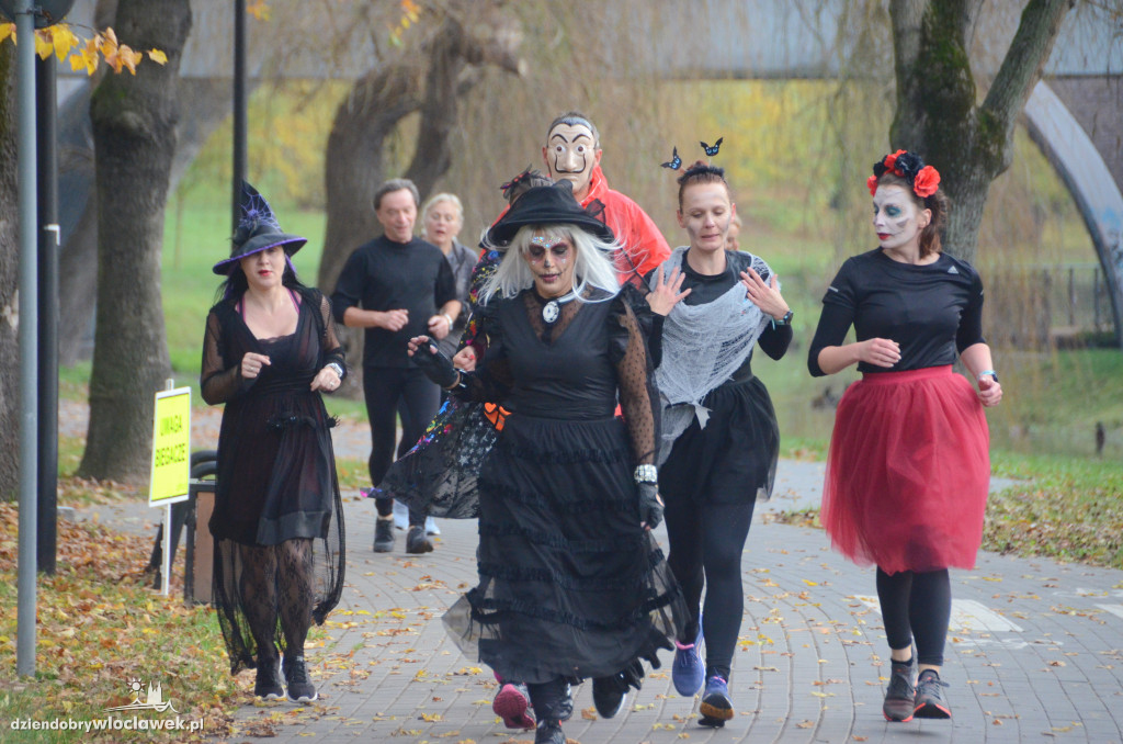 Halloweenowy parkrun w Parku na Słodowie