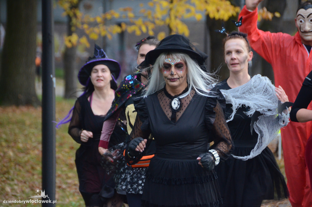 Halloweenowy parkrun w Parku na Słodowie
