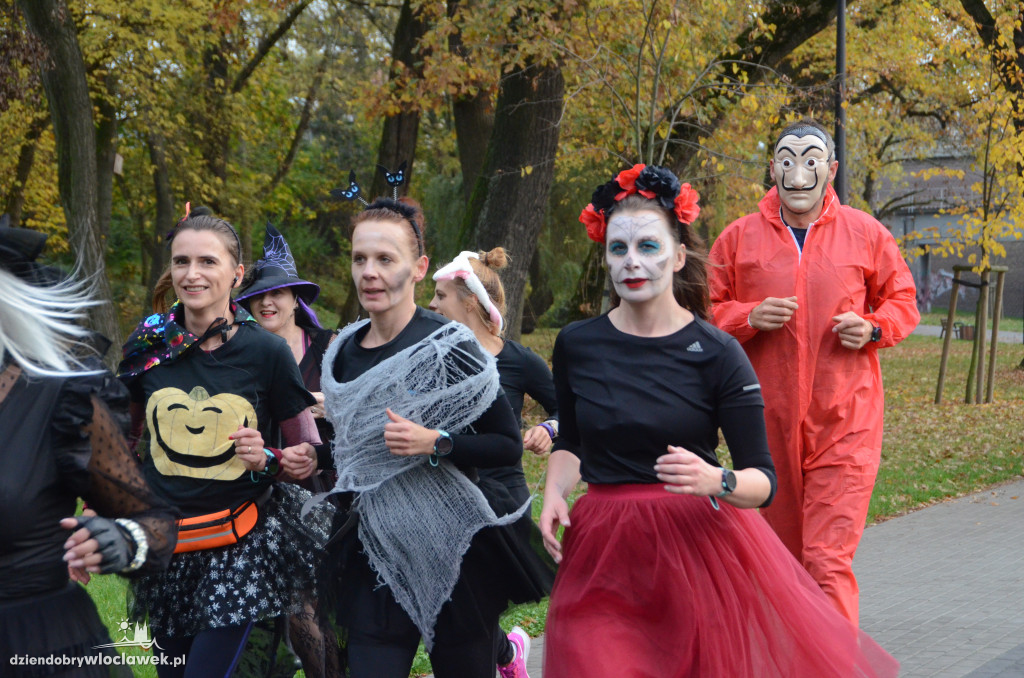Halloweenowy parkrun w Parku na Słodowie