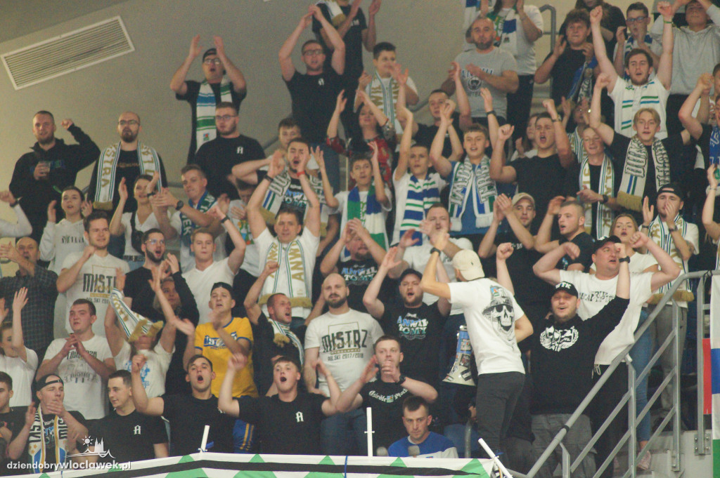 Kibice na meczu Anwil vs King