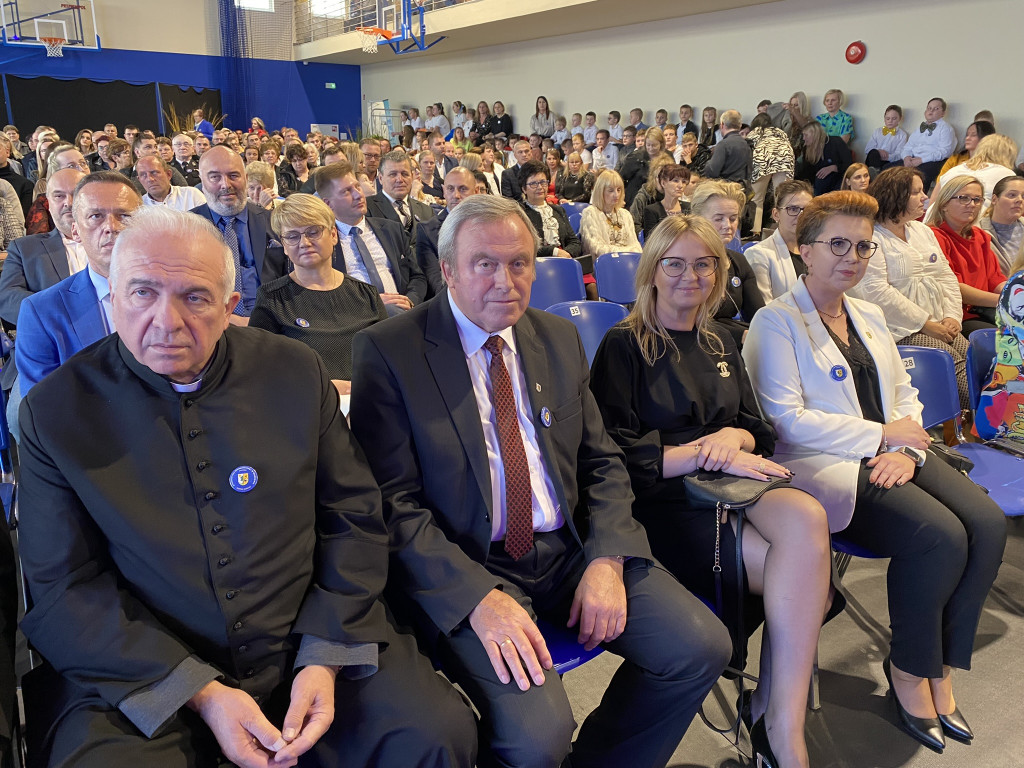Otwarcie sali gimnastycznej w Grabkowie