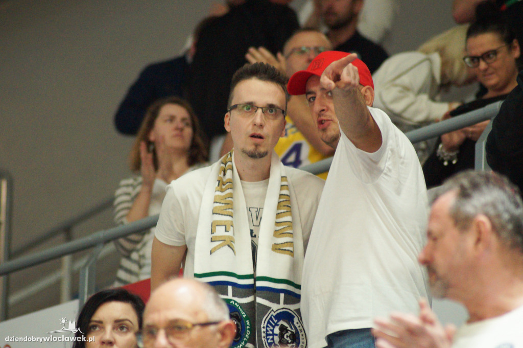 Kibice na meczu Anwil vs Sporting