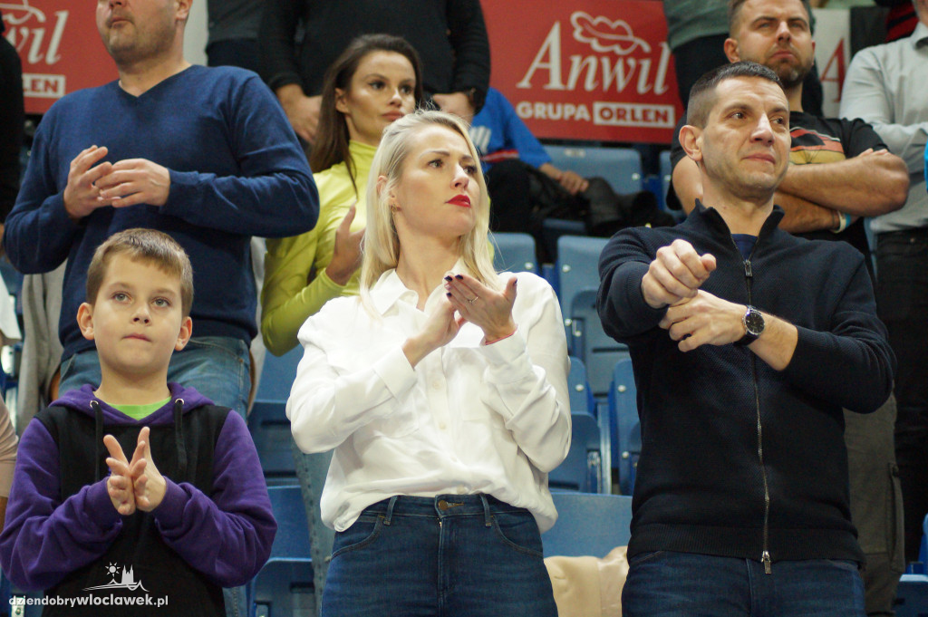 Kibice na meczu Anwil vs Sporting