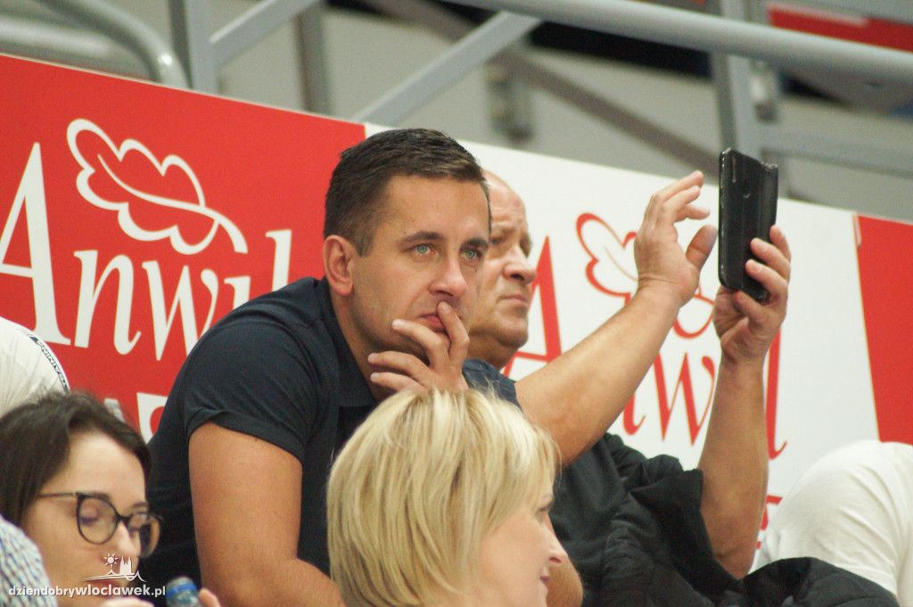 Kibice na meczu Anwil vs Sporting