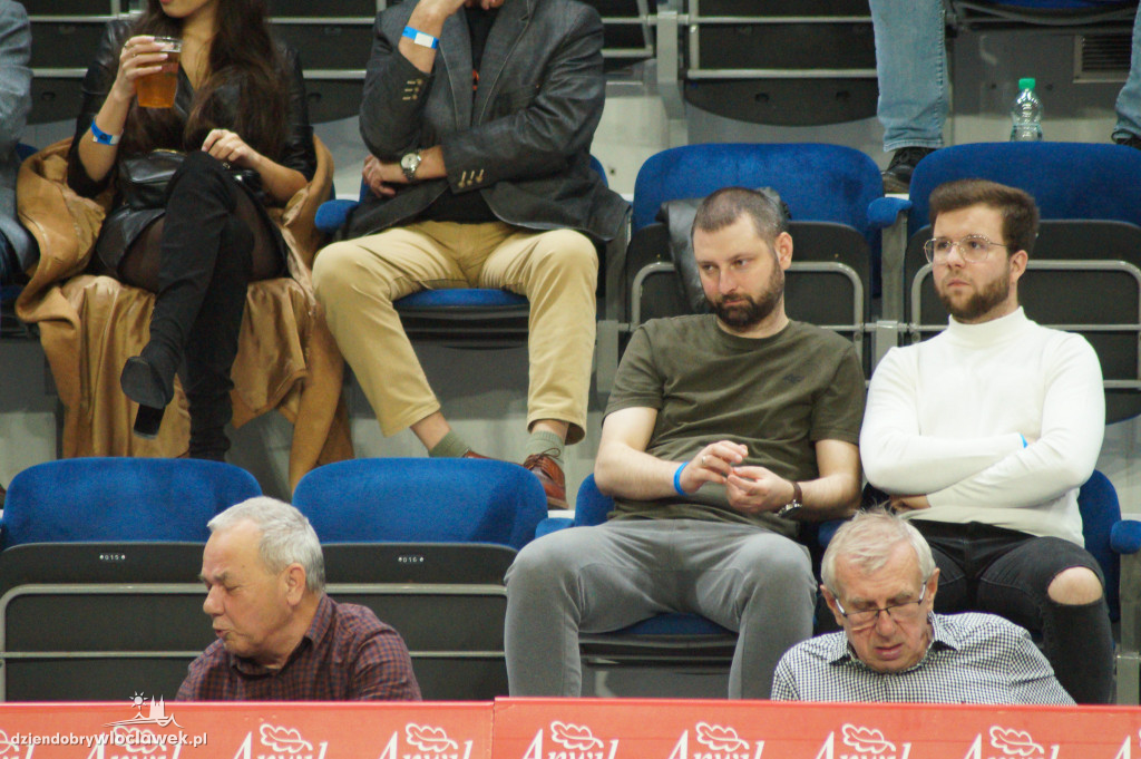 Kibice na meczu Anwil vs Sporting
